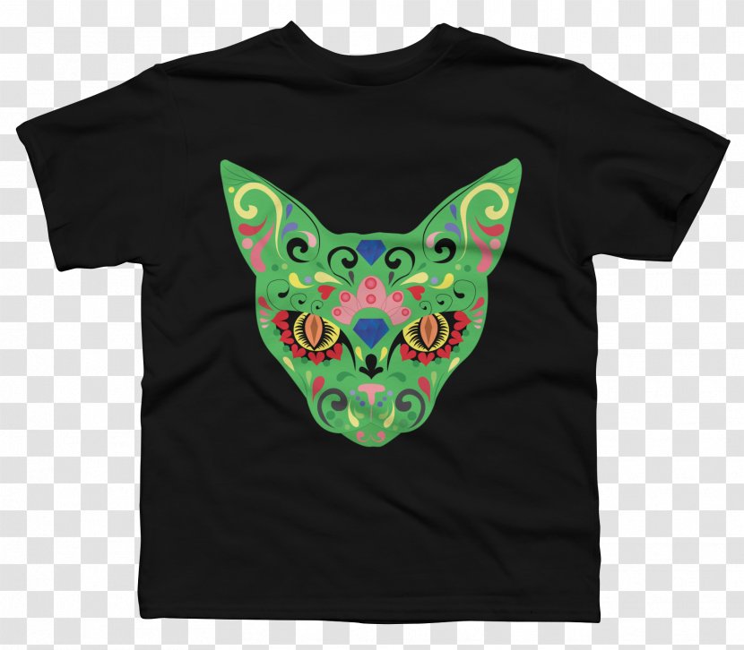 Printed T-shirt Hoodie Sleeve Gildan Activewear - Cat Lover T Shirt Transparent PNG