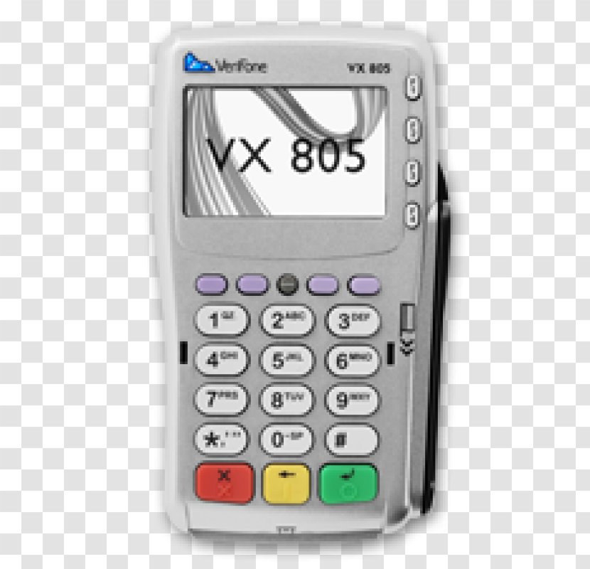 Feature Phone PIN Pad EMV VeriFone Holdings, Inc. Payment Terminal - Card Reader - Verifone Transparent PNG