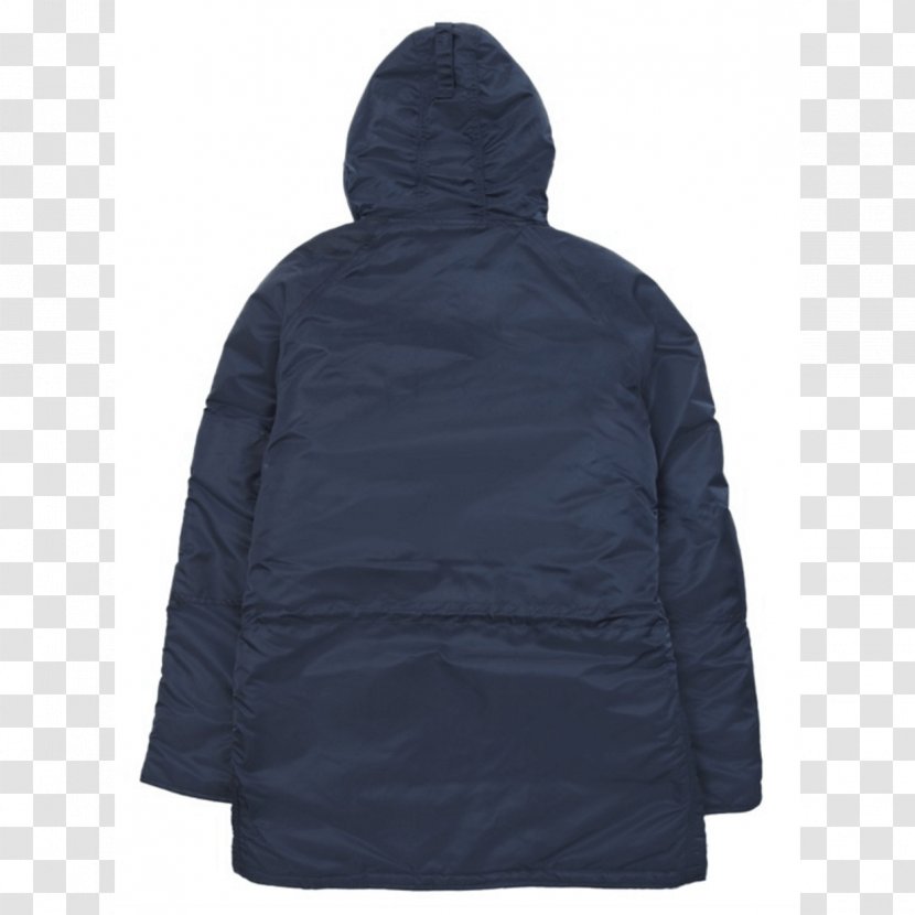Parka Jacket Hood Slim-fit Pants Fur - Cobalt Blue Transparent PNG