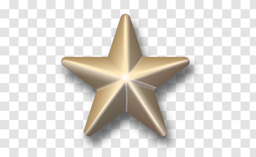 5/16 Inch Star Military Awards And Decorations - Medal - Gold Stars Transparent PNG