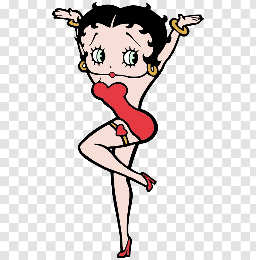 Betty Boop Cartoon Animation Character - Dizzy Vector Transparent PNG