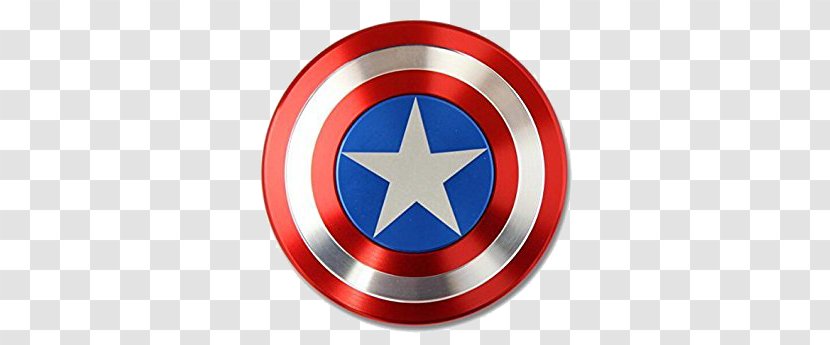 Captain America's Shield Fidget Spinner Fidgeting Child - America Transparent PNG