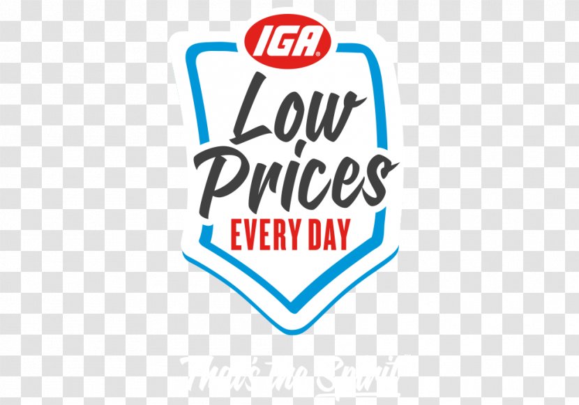 IGA Plus Liquor Supermarket Grocery Store - Butter - Lower Banner Transparent PNG