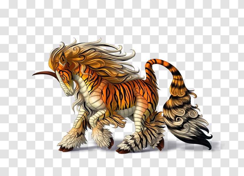 Tiger Horse Foal Friesian Dog - Mythical Creature - Mottled Transparent PNG