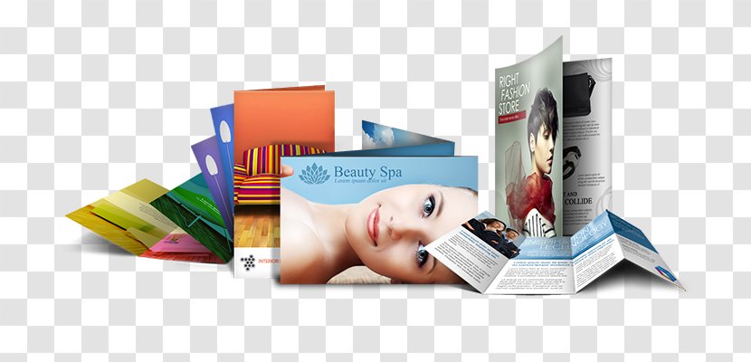 Brochure Offset Printing Print Design Flyer - Pamphlet Transparent PNG