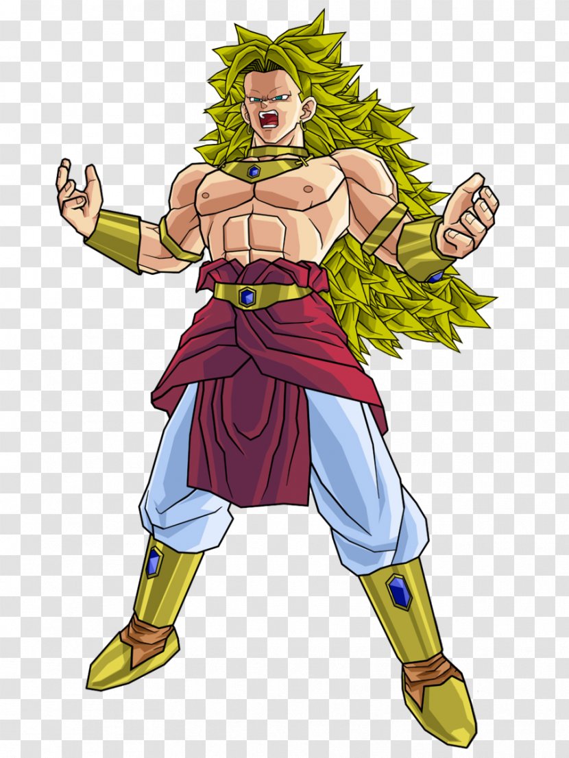 Goku Bio Broly Majin Buu Nappa Gohan - Cartoon Transparent PNG