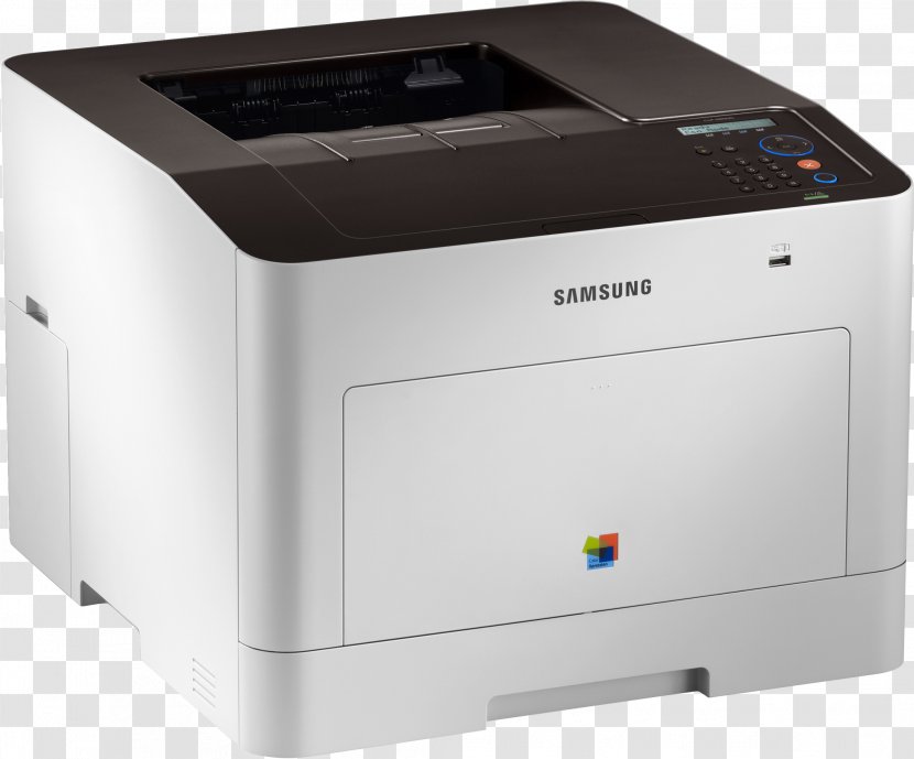 Laser Printing Printer HP + Samsung ProXpress SL-C3010 SL-C3060 - Multifunction Transparent PNG