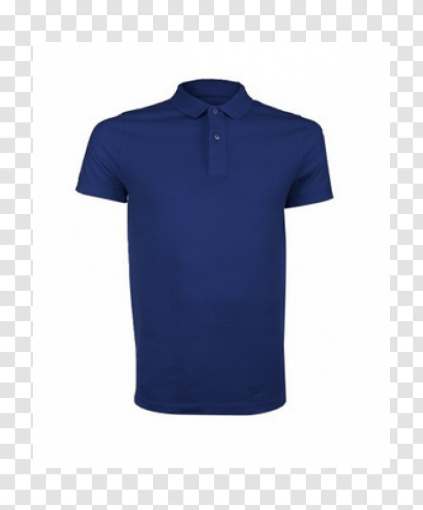 T-shirt Polo Shirt Blue Clothing Sleeve - Active Transparent PNG