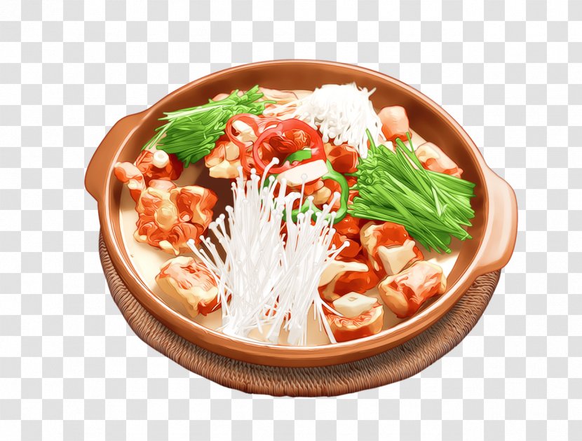 Chinese Cuisine Korean Vegetarian Plate Platter Transparent PNG