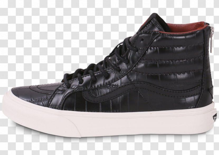 Skate Shoe Sneakers Leather - Black M Transparent PNG