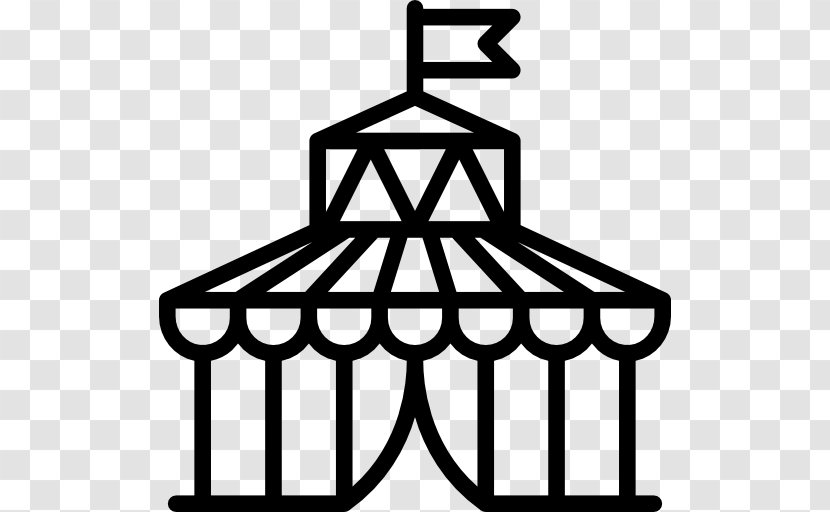 Carousel Logo - Monochrome Photography - Circus Icon Transparent PNG