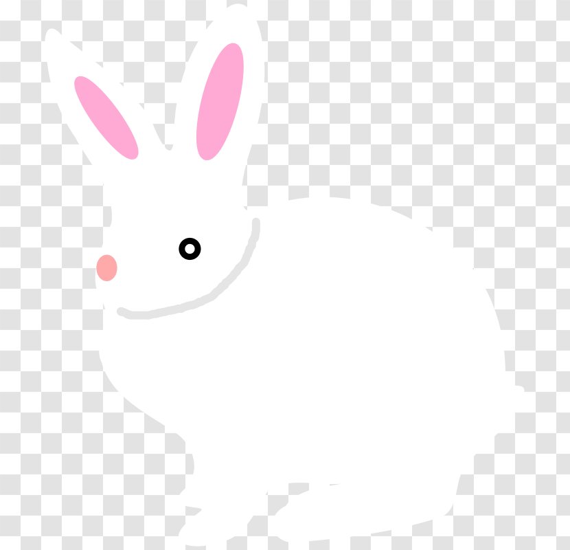 Easter Bunny Desktop Wallpaper Nose Whiskers Clip Art - Sky Plc Transparent PNG