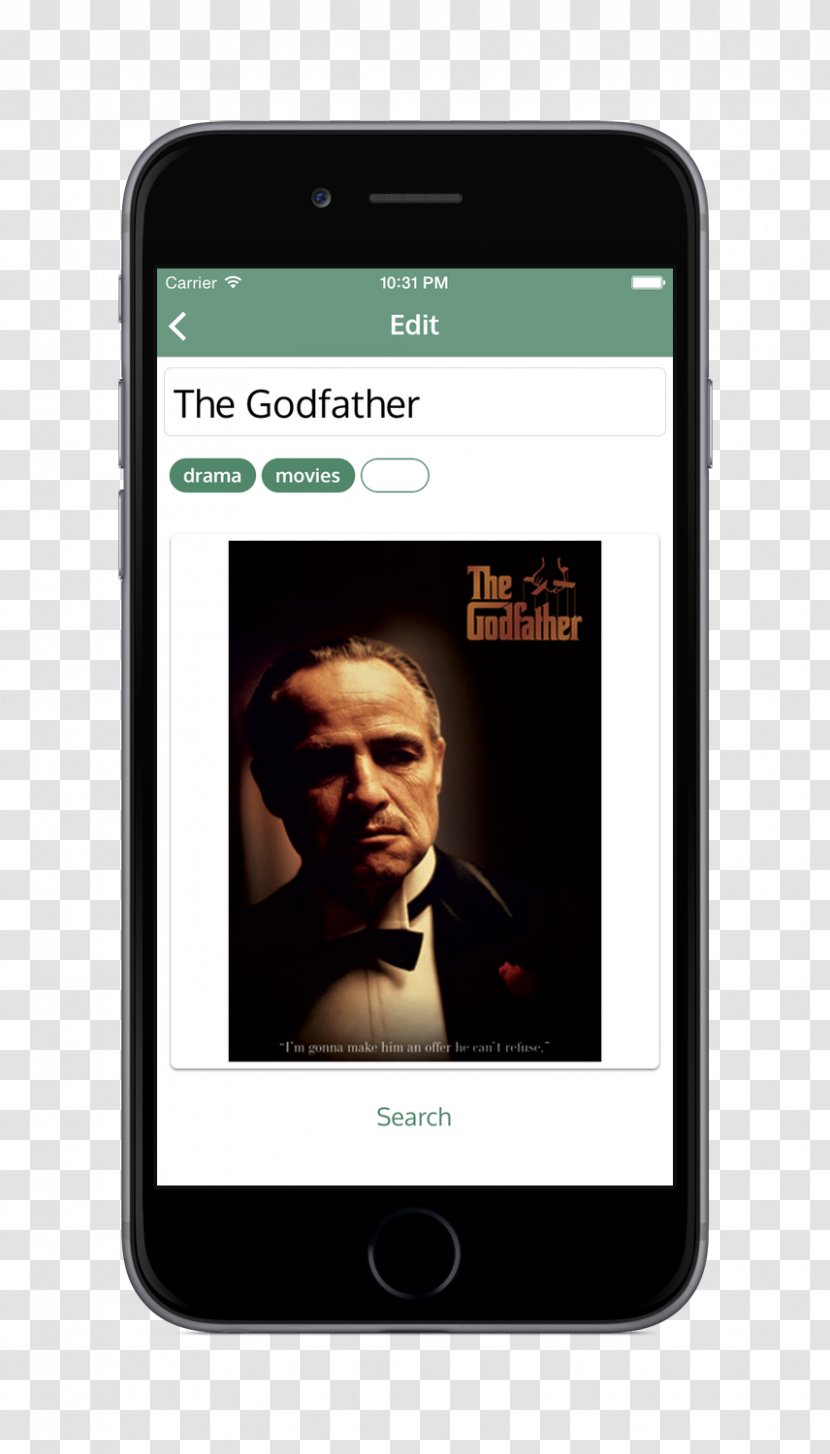 Feature Phone Smartphone The Godfather Mobile Phones Film - Media Transparent PNG