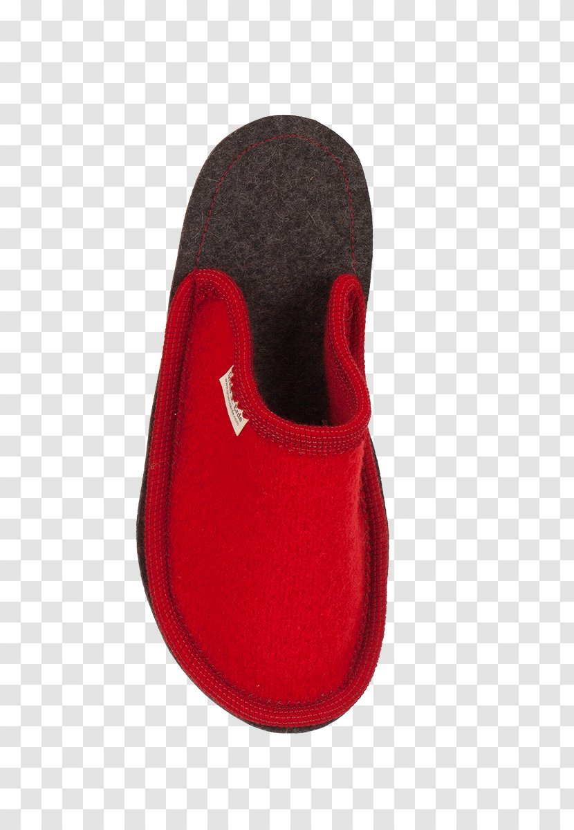 Slipper Shoe - Red - Design Transparent PNG