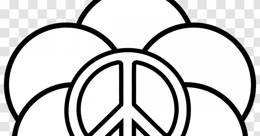 Coloring Book Peace Symbols Sign Adult - Doodle - Symbol Transparent PNG
