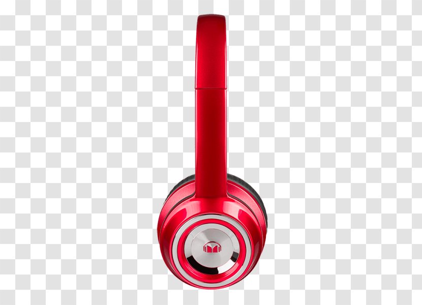 Headphones Monster NCredible NTune Microphone Sound Cable - Red - Stage Musical Elements Transparent PNG