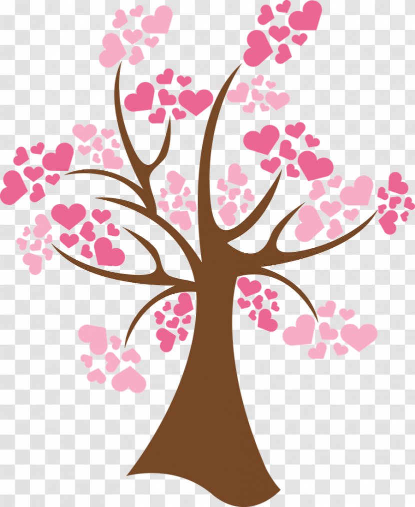 Drawing Bird Tree Floral Design Clip Art - Cherry Blossom Transparent PNG