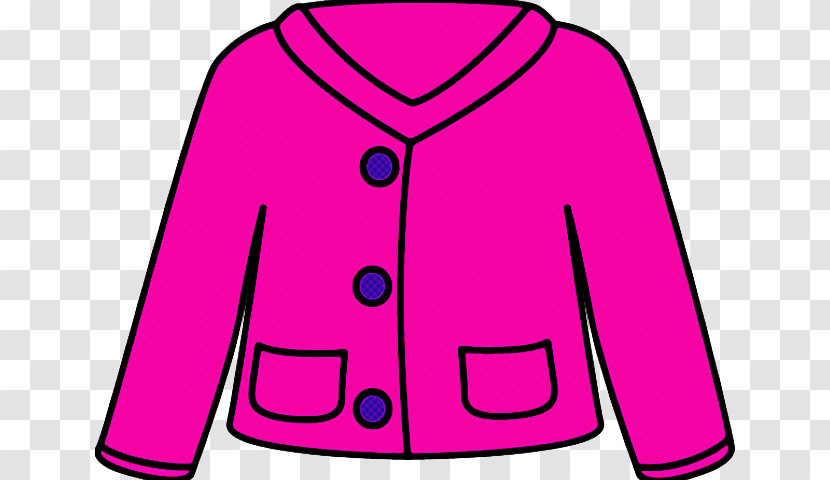 Line Art Jacket Winter Clothing Cardigan Transparent PNG