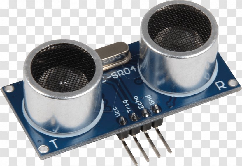 Ultrasonic Transducer Sensor Ultrasound Distance - Proximity - Measure The Transparent PNG