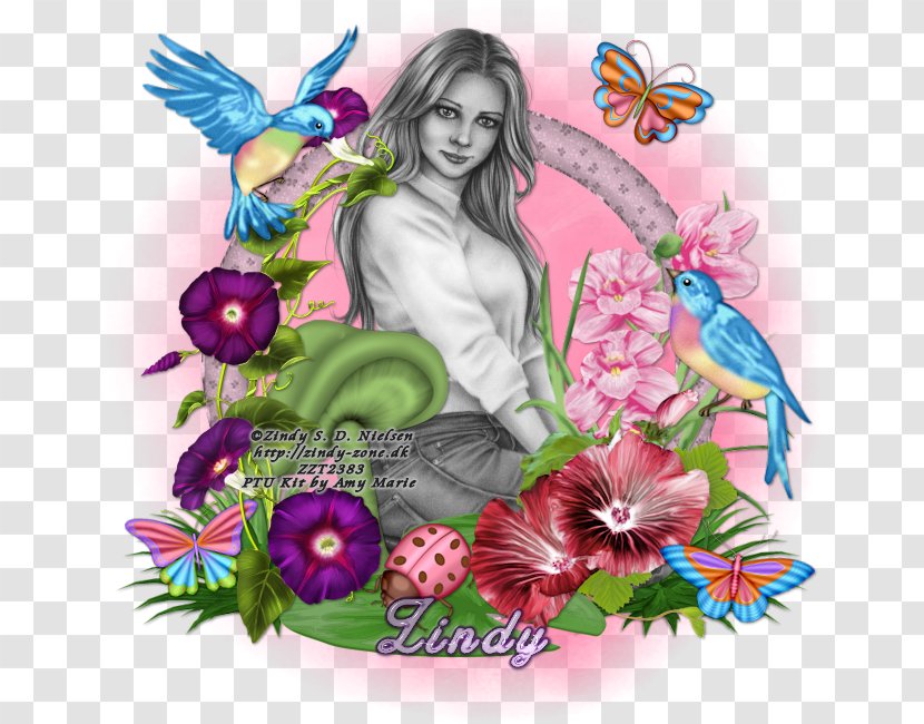 Floral Design Work Of Art - Flora - Zindy Laursen Transparent PNG