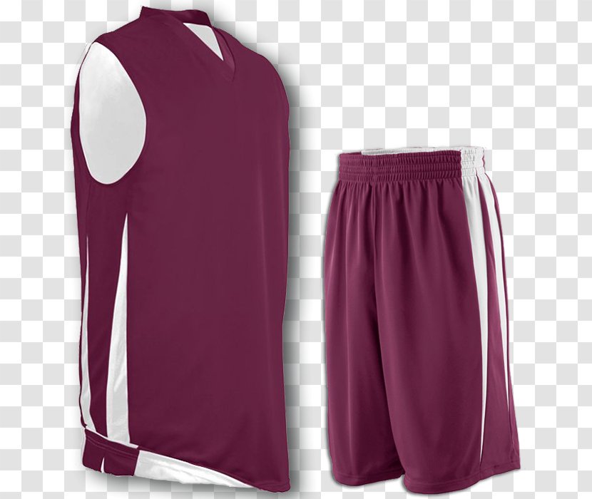 T-shirt Basketball Uniform Jersey Shorts - Tshirt - Long Sleeve Cheer Template Transparent PNG