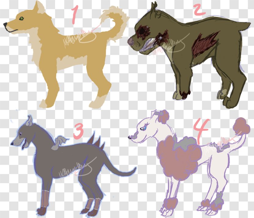 Dog Horse Cat Cartoon - Wildlife Transparent PNG