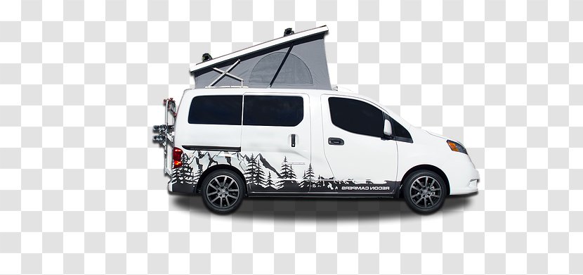 Minivan Car Campervans Nissan NV200 - Evalia - Ford Transit Connect Camper Transparent PNG