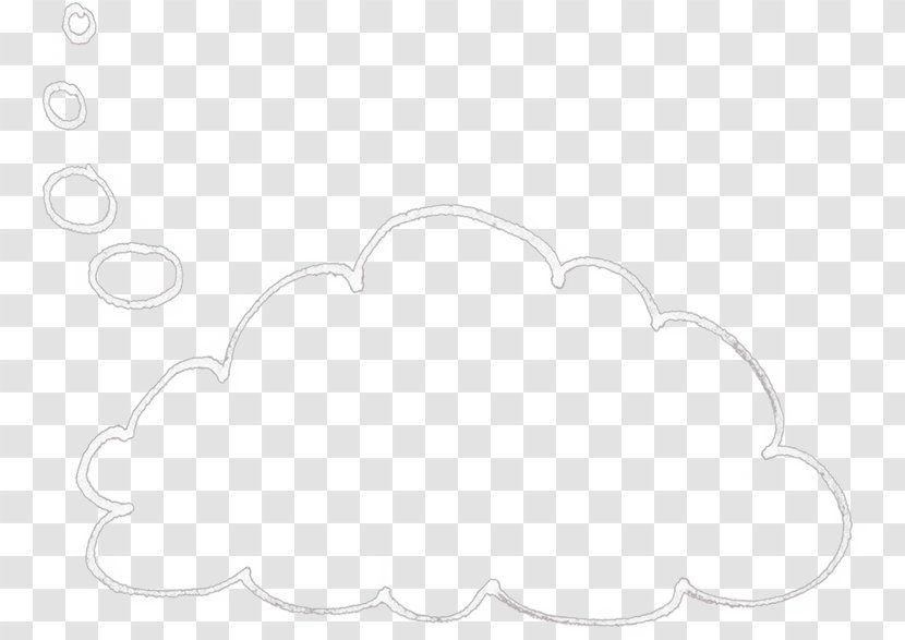 White Line Art Font - Border - Design Transparent PNG