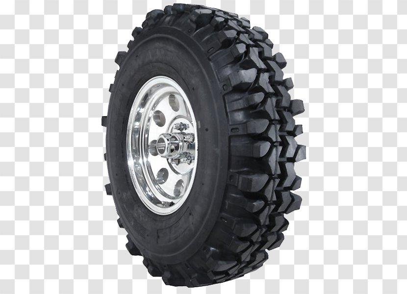 Jeep Car Tire Tread Wheel - Synthetic Rubber - Radial Pattern Transparent PNG