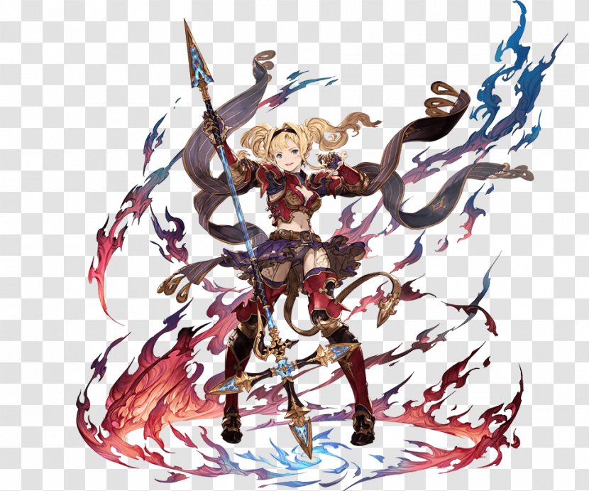 Granblue Fantasy Rage Of Bahamut Video Game Character - Heart - Silhouette Transparent PNG