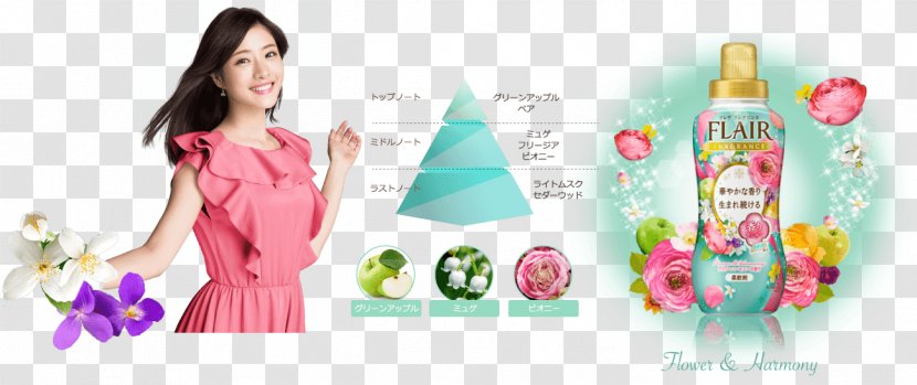 Japan Clothing Fashion Fabric Softener Kao Corporation - Pink Transparent PNG