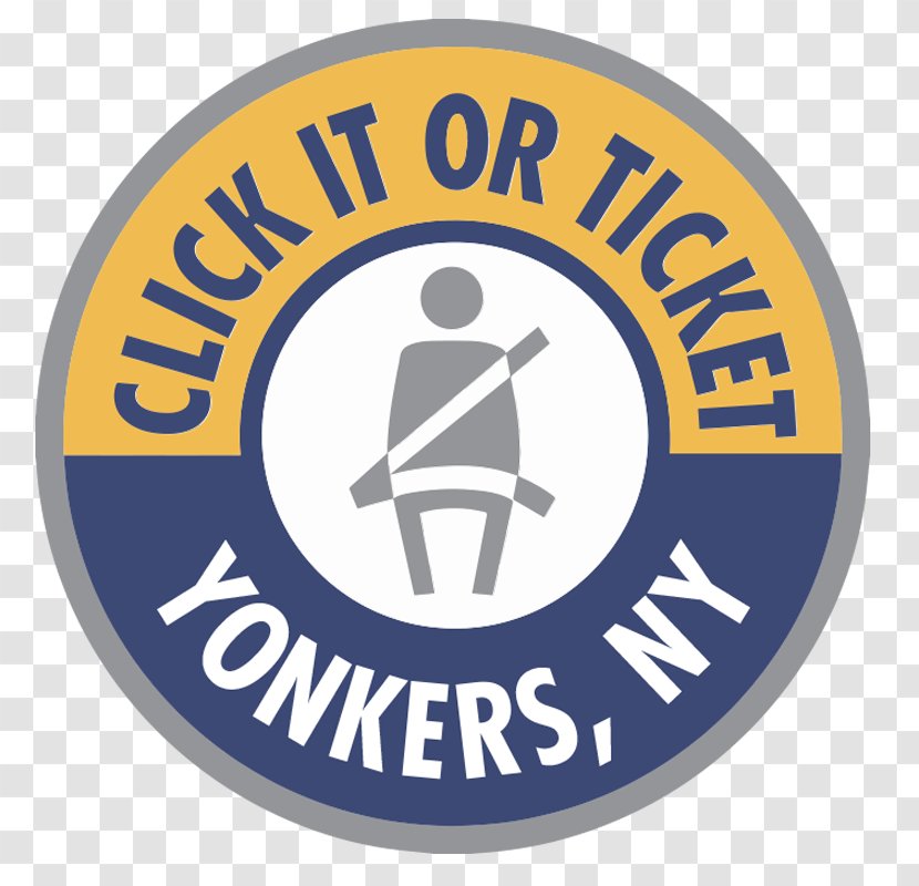 Click It Or Ticket Michigan National Highway Traffic Safety Administration Seat Belt Law Enforcement Agency - Logo - Police Transparent PNG