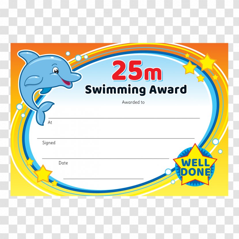 Award Recreation Swimming Brand - Text Transparent PNG