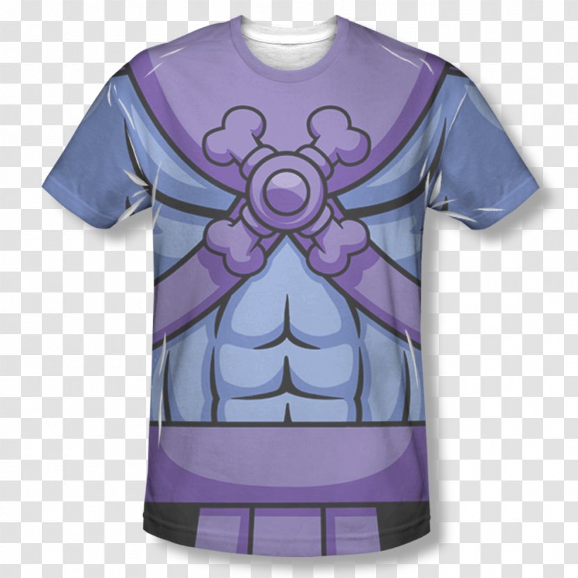 T-shirt Skeletor He-Man Masters Of The Universe - Clothing Sizes Transparent PNG