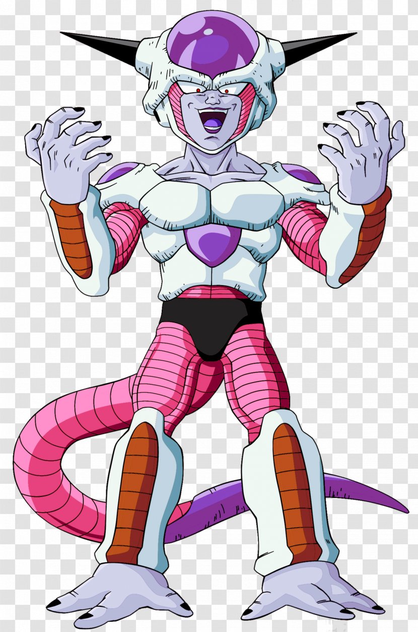 Frieza Goku Gohan Trunks Majin Buu - Cartoon Transparent PNG