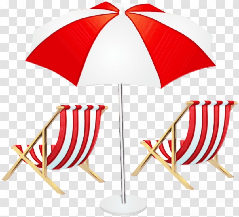 Umbrella Cartoon - Watercolor - Meter Transparent PNG