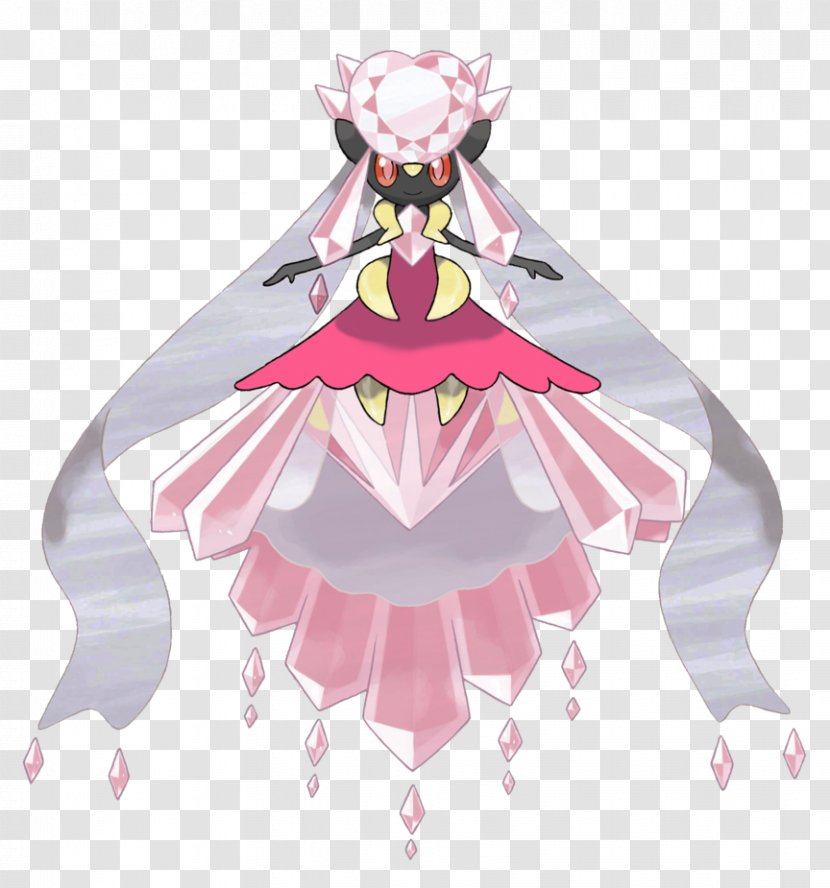 Pokémon Omega Ruby And Alpha Sapphire X Y Pikachu Diancie - Frame Transparent PNG
