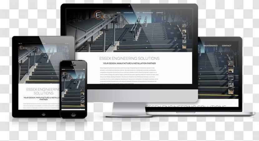 Responsive Web Design Graphic - User Experience - Agency Brochure Transparent PNG
