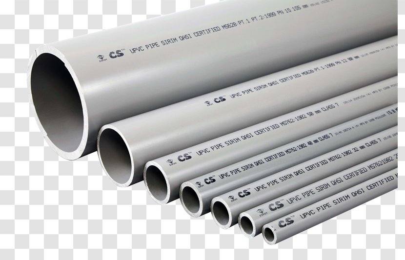 Plastic Pipework Polyvinyl Chloride Plumbing - Cylinder - Extrusion Transparent PNG