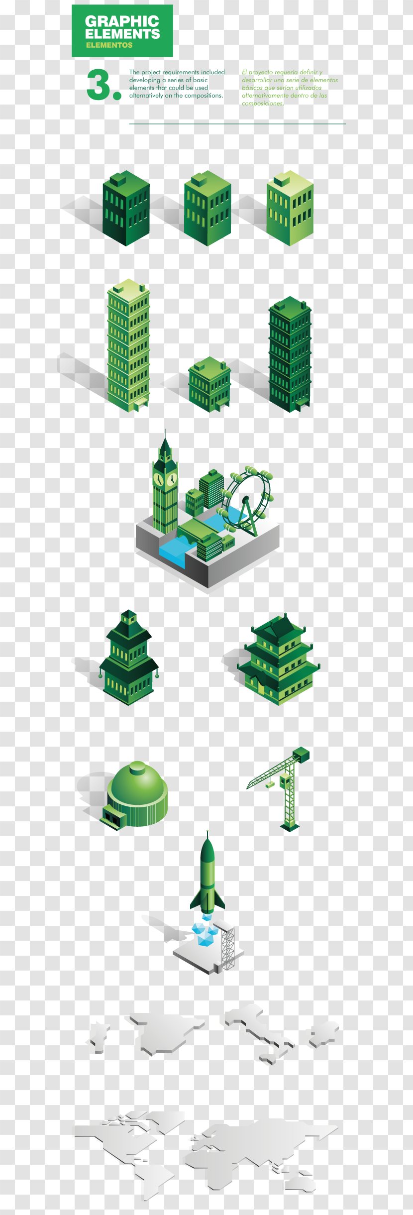 Infographic Graphic Design Animation - Isometric Business Element Transparent PNG