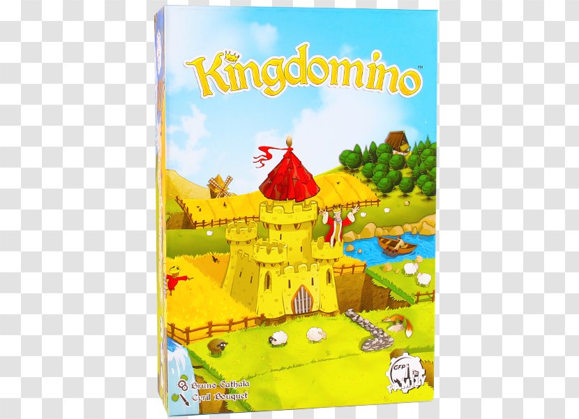Blue Orange Games Kingdomino Dominoes Board Game - Area - Dice Transparent PNG
