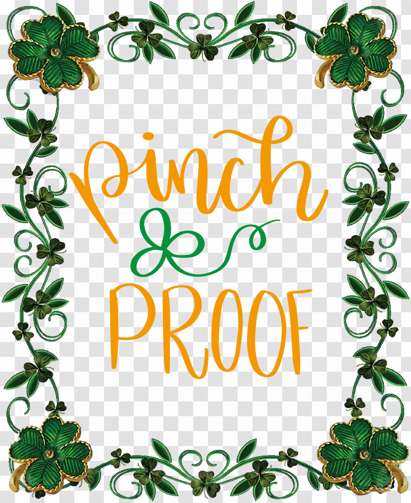 Pinch Proof Patricks Day Saint Patrick Transparent PNG