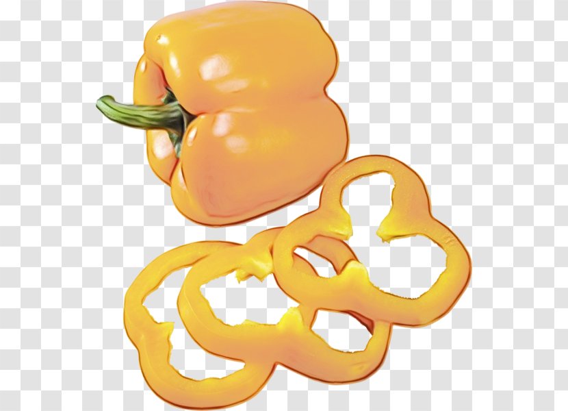 Yellow Bell Pepper Octopus Food Peppers And Chili Transparent PNG