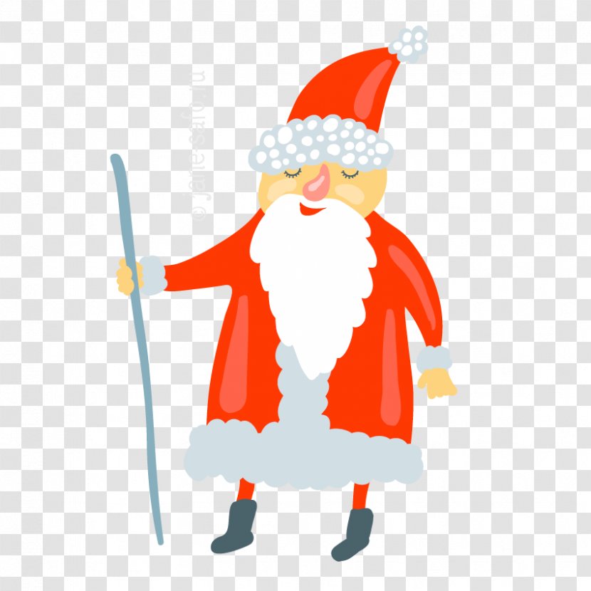 Ded Moroz Santa Claus Christmas Clip Art - Magas - Six Transparent PNG