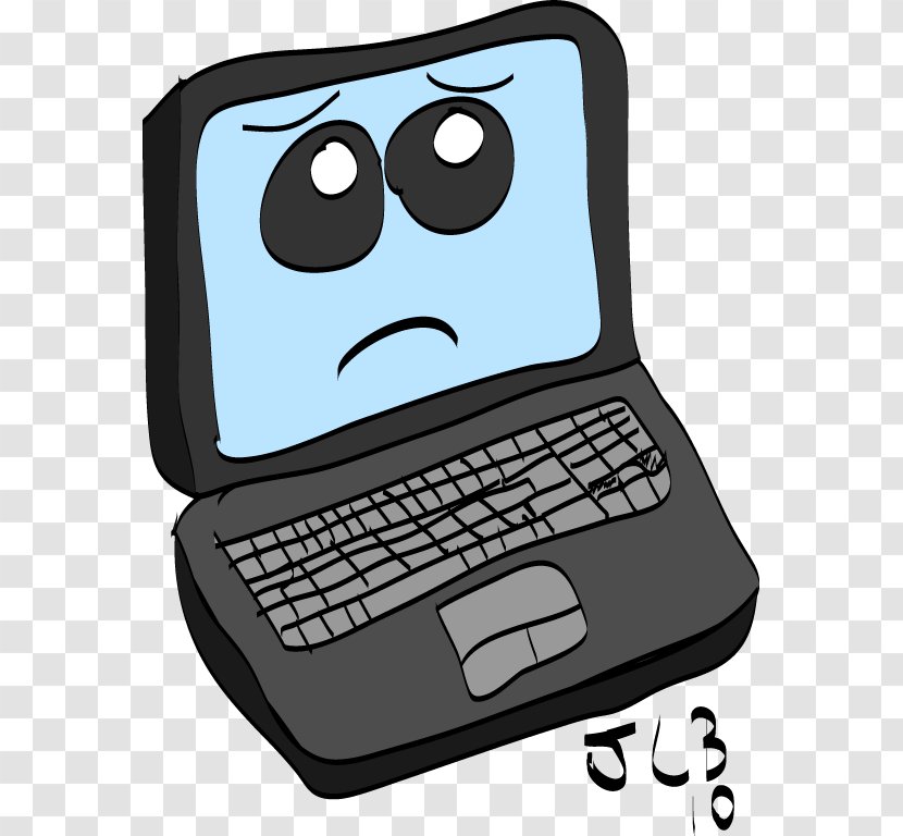 Laptop Computer Keyboard Mouse Clip Art - Get Well Soon Transparent PNG