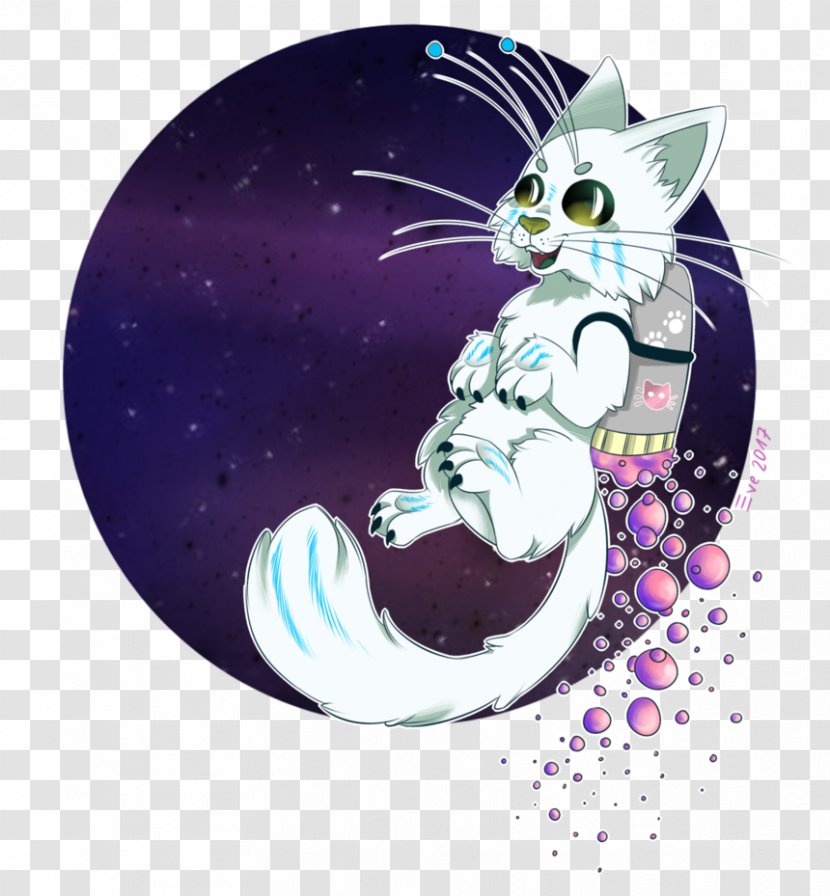 Whiskers Cat Desktop Wallpaper Cartoon - Vertebrate - Space Transparent PNG
