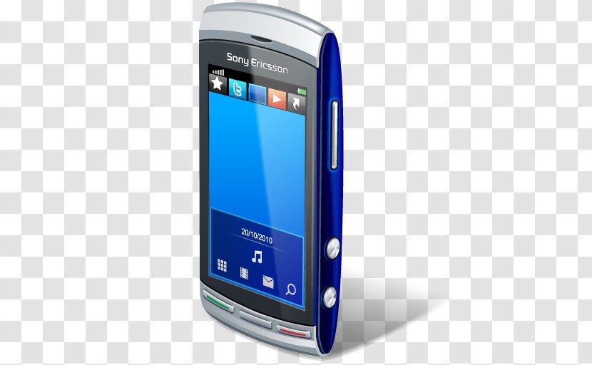 Sony Ericsson Vivaz IPhone Telephone - Feature Phone - Cell Transparent PNG