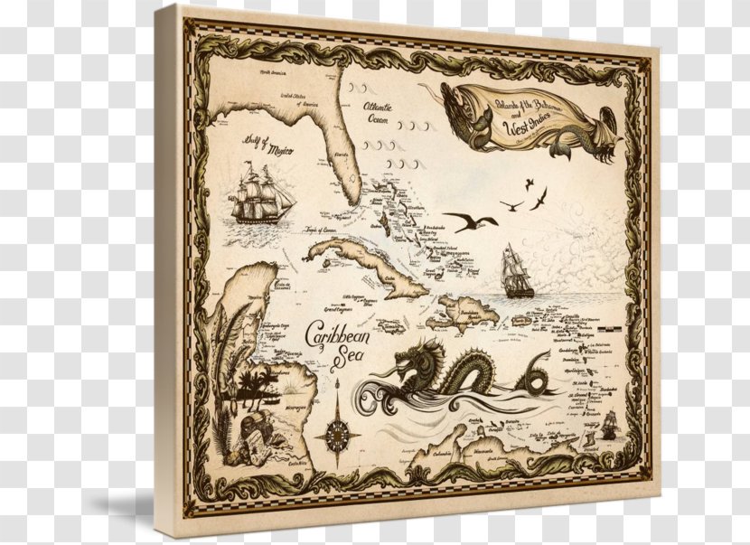 Nautical Chart Early World Maps Old Maritime Transport - Coast Transparent PNG