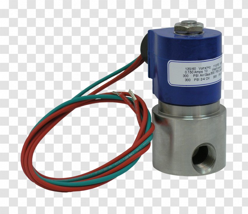 Solenoid Valve Stainless Steel Pneumatics - Manufacturers Association Transparent PNG