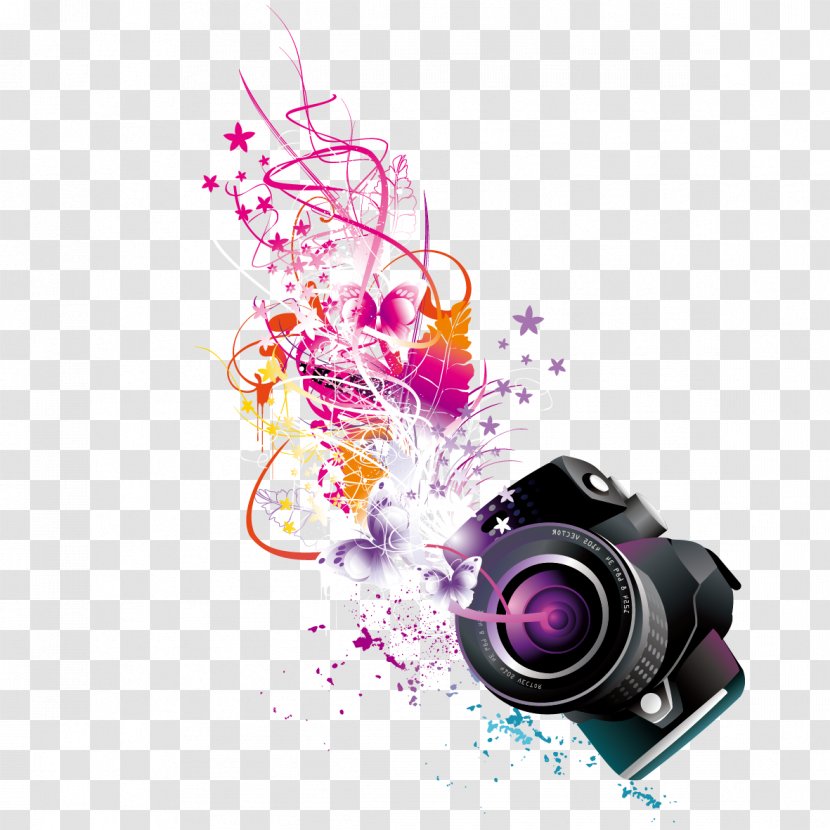 Camera - Purple - Art Transparent PNG